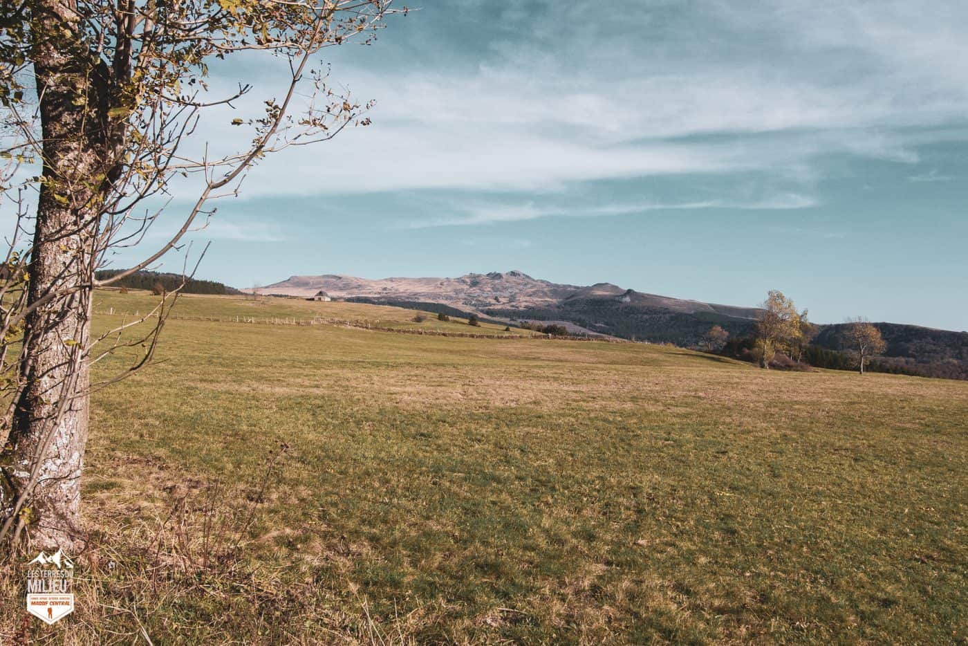 Le massif du Sancy vu depuis La Stèle