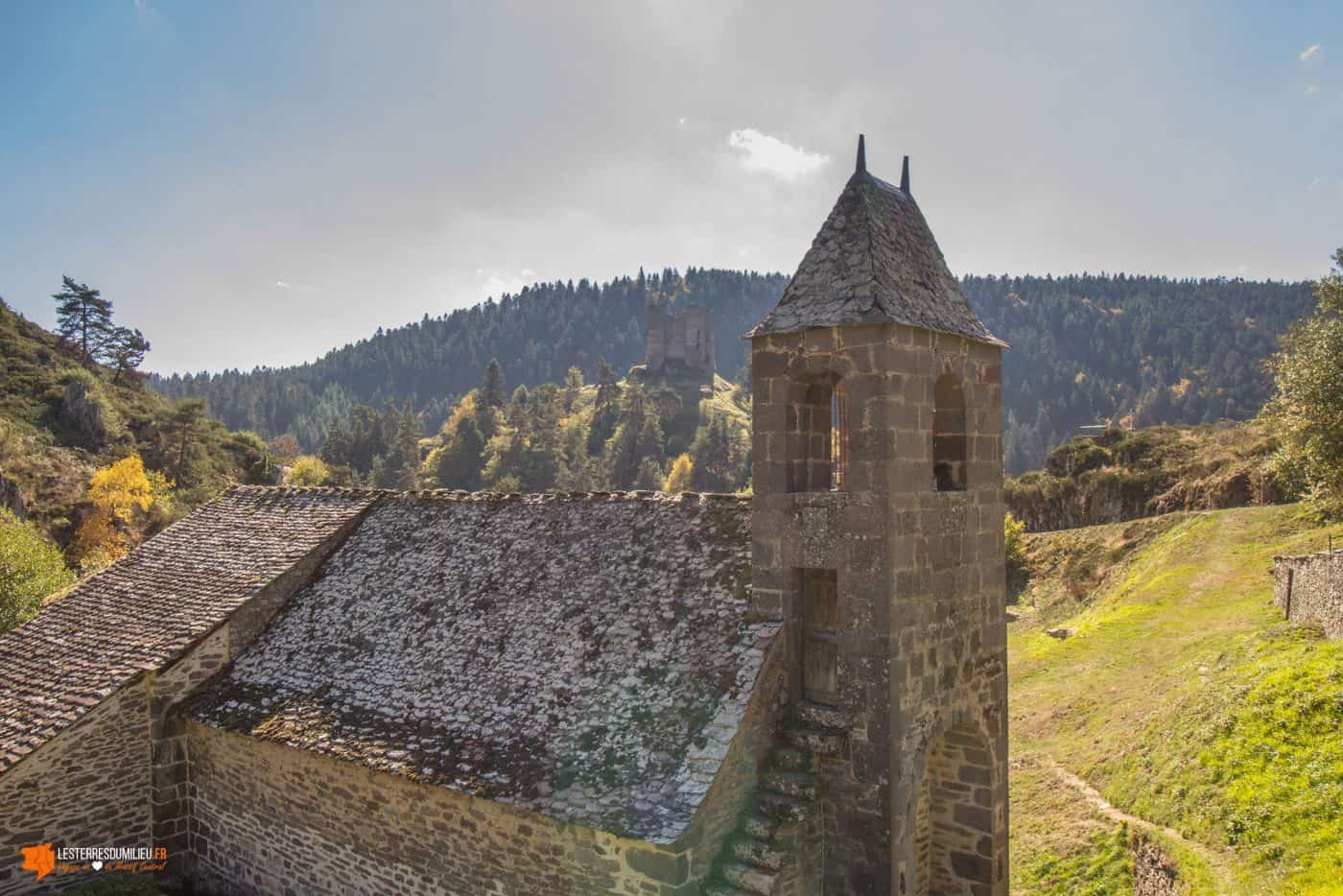 Eglise d'Alleuze dans le Cantal