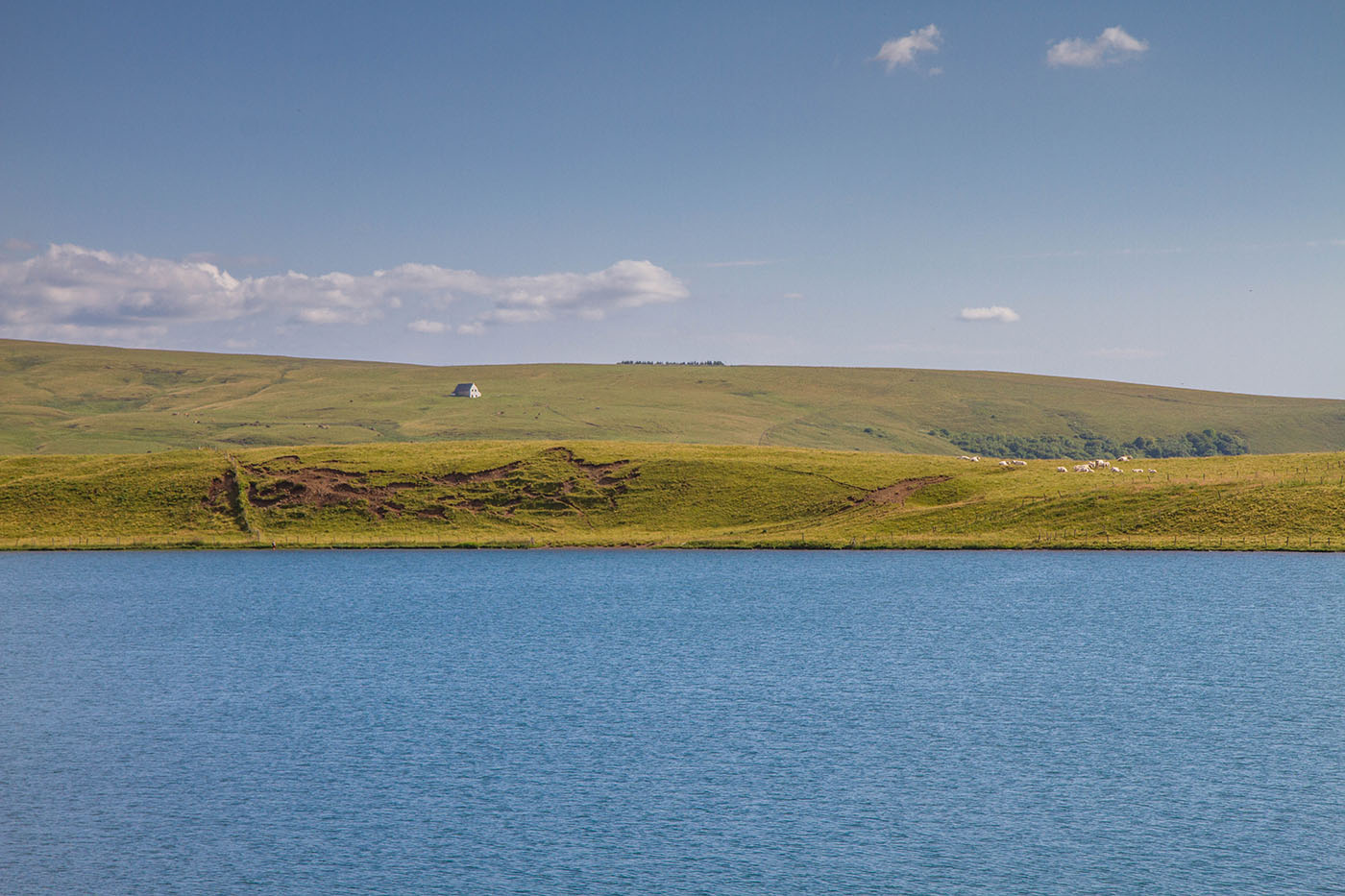 Le lac d'en-haut, à la Godivelle