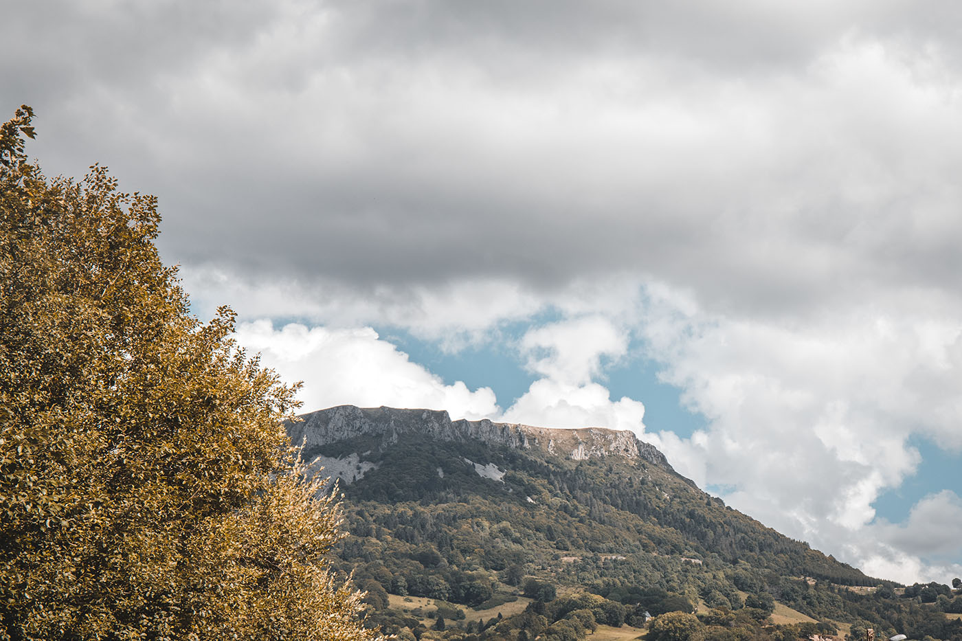 Le puy Gros, dans le Sancy 