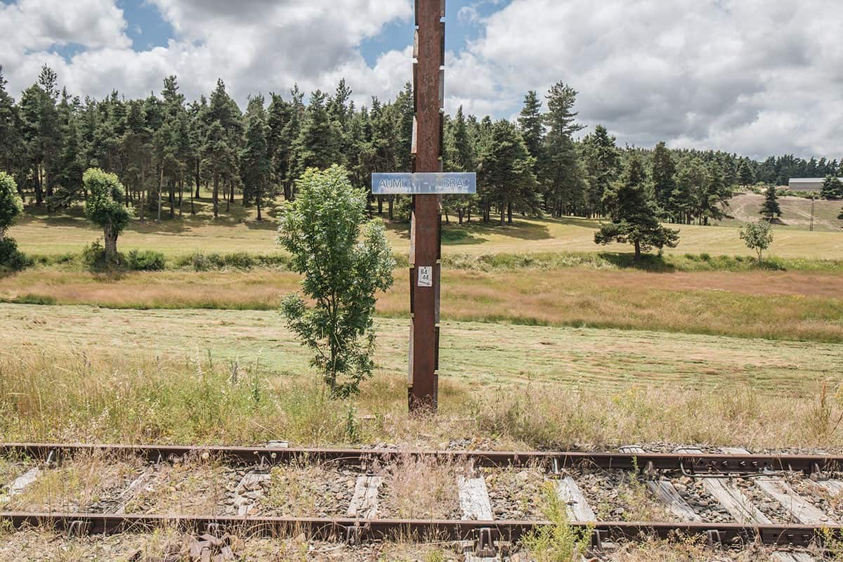 La gare d'Aumont-Aubrac