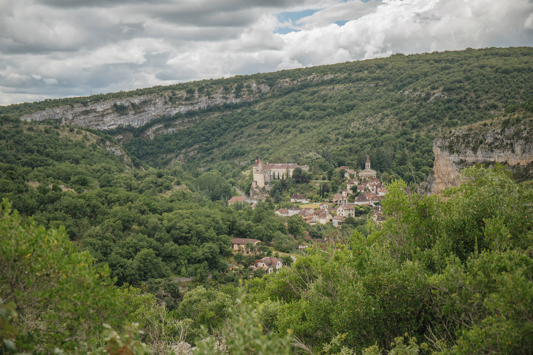 Le village de Cabrerets