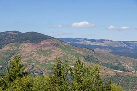 Panorama du Cayla dans les Cévennes