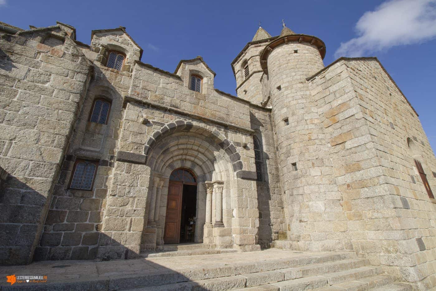 Eglise de Nasbinals dans l'Aubrac