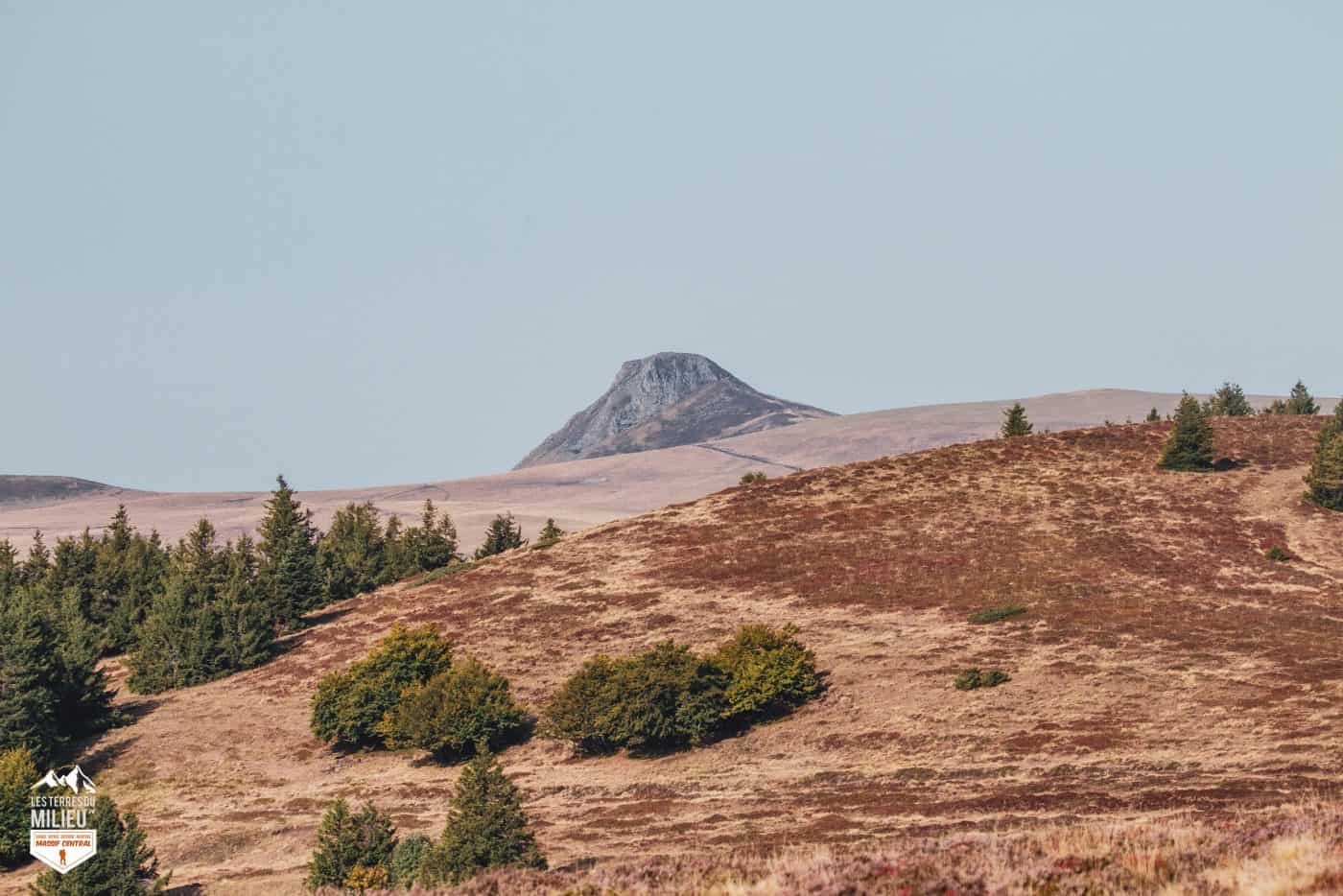 La Banne d'Ordanche vue depuis le puy de Baladou