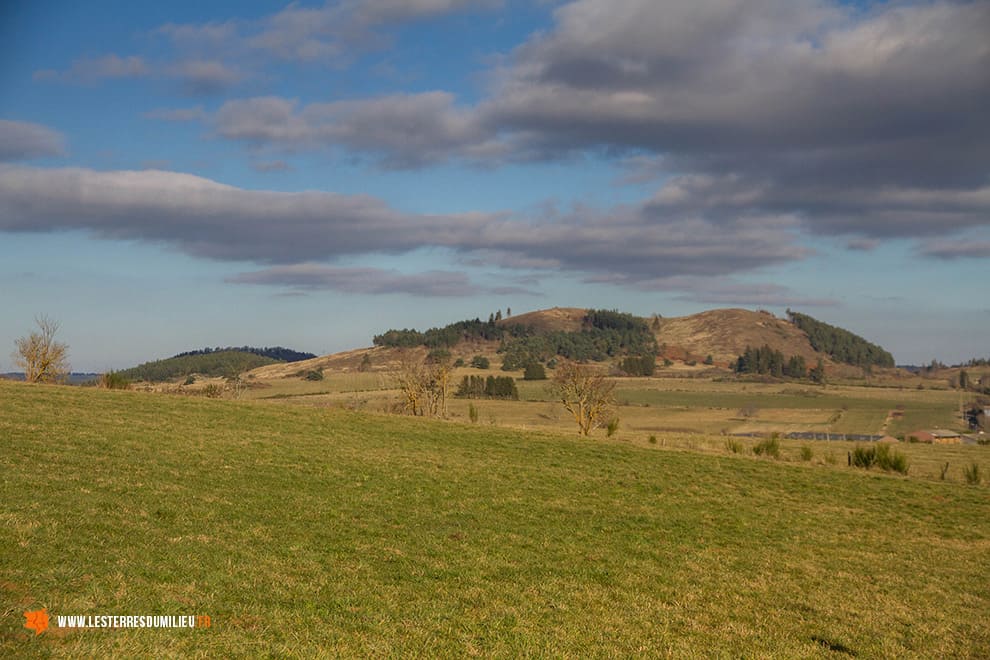 Le puy de Combegrasse en Auvergne