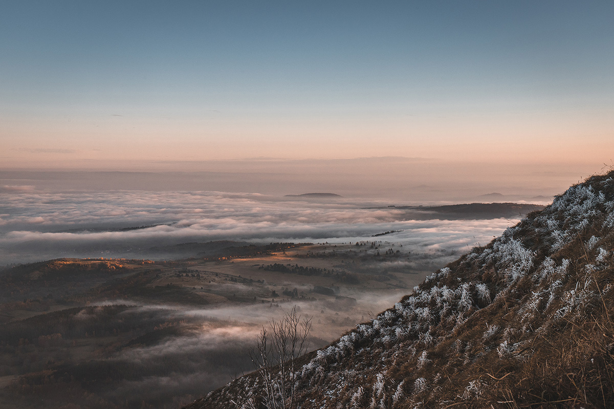 Vue depuis le sommet du puy de Dôme