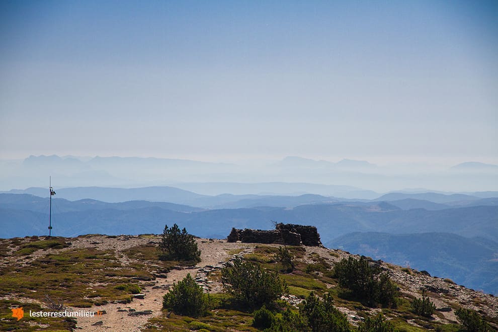 Panorama depuis le sommet du Mézenc