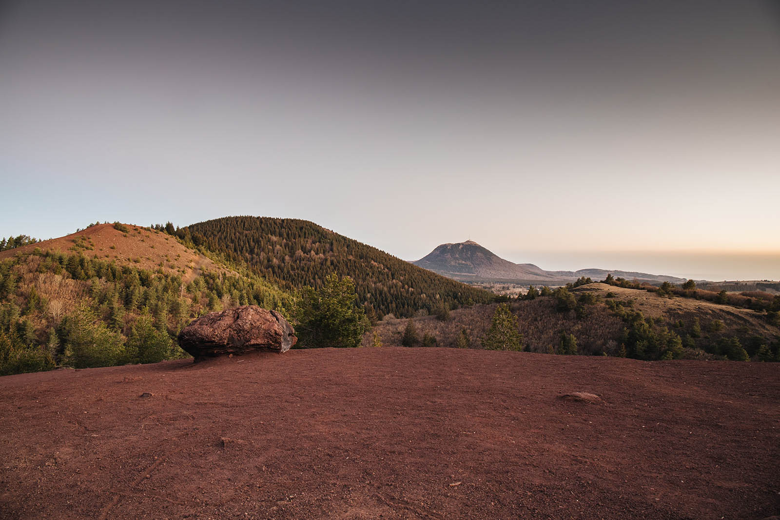 Le puy de Dôme et la Chaîne des Puys