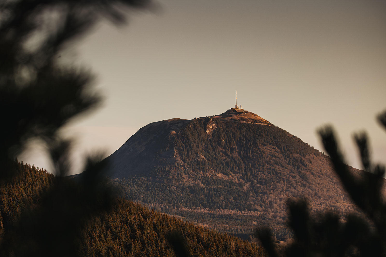 Le puy de Dôme en Auvergne