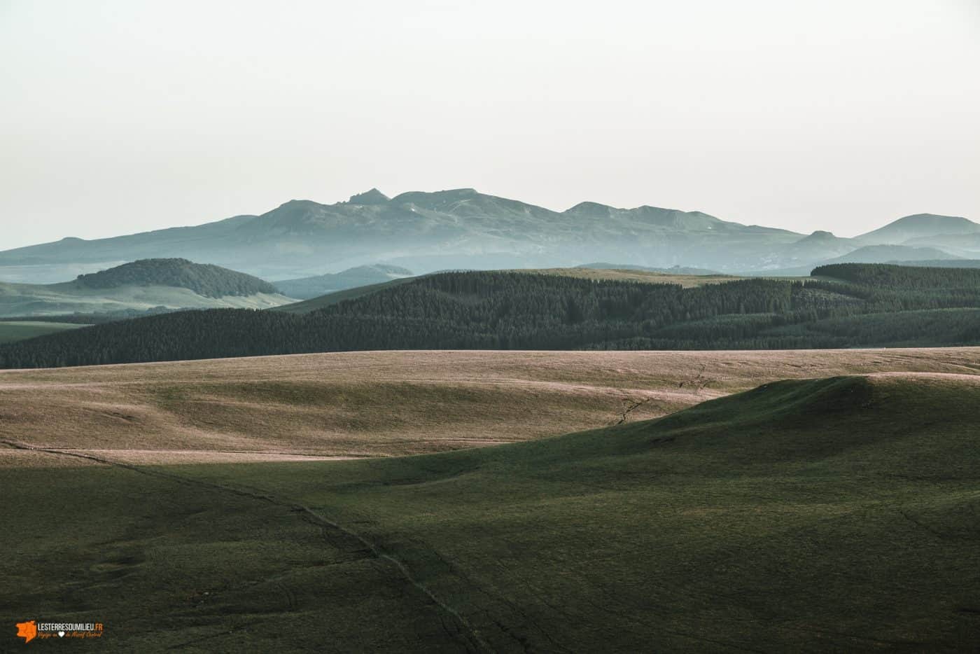 Le Sancy vu depuis le signal du luguet