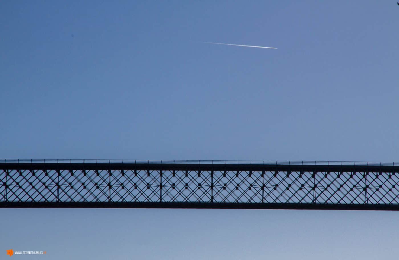 Tablier du viadux des Fades en Auvergne