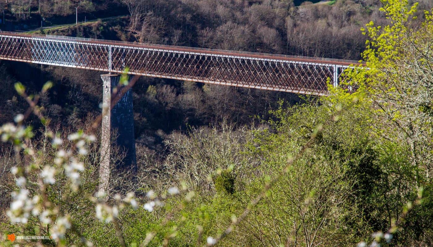 Le viaduc des Fades en Auvergne