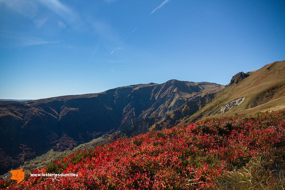 L'Automne sur les crêtes de la vallée de Chaudefour