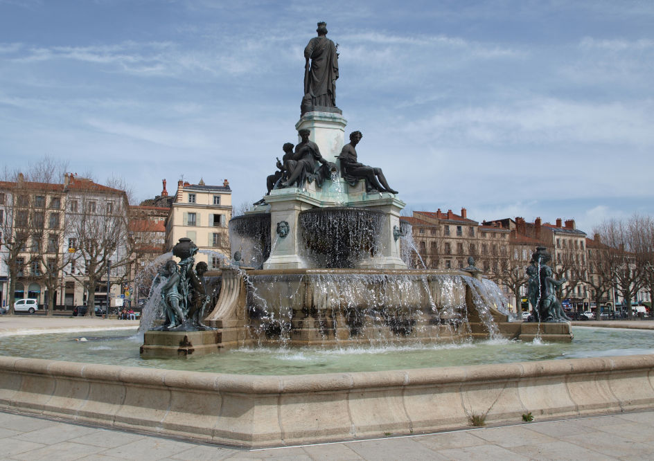 fontaine Crozatier, place du Breuil